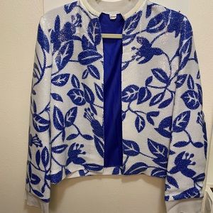 Diane Von Furstenberg Marcie sequined jacket